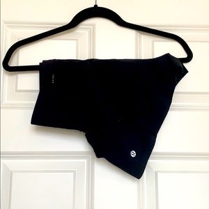 Lululemon black running shorts